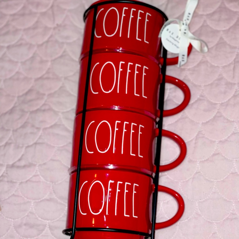 Rae Dunn coffee cups